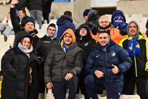 (Φώτος) Ο κόσμος του ΑΠΟΕΛ με Celje