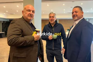 (Φώτος) Η συνάντηση Προέδρων με Μεσίνα 