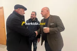 (Φώτος) Η συνάντηση Προέδρων με Μεσίνα 