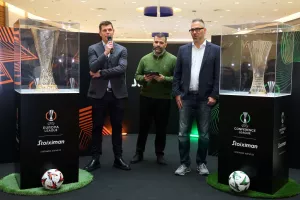 (Βίντεο) Στην Κύπρο τα τρόπαια του Europa και Conference League