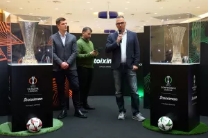 (Βίντεο) Στην Κύπρο τα τρόπαια του Europa και Conference League