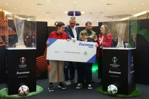 (Βίντεο) Στην Κύπρο τα τρόπαια του Europa και Conference League