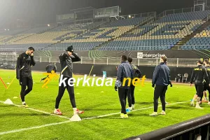 (Βίντεο/Φώτος kerkida) H προπόνηση του ΑΠΟΕΛ στο "Stadion Z'dežele"