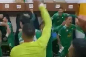 Οι πανηγυρισμοί στα αποδυτήρια μετά το -1 (βίντεο)