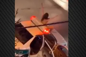Ιρανή γδύθηκε και ανέβηκε σε περιπολικό κατά του νόμου που επιβάλει ποινές σε όσες δεν φορούν χιτζάμπ