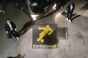 (ΦΩΤΟΣ kerkida) Η άφιξη της Πάφος FC