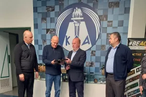 Συνάντηση με τον Πρόεδρο της Παγκόσμιας Ομοσπονδίας Καράτε στον ΚΟΑ