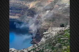 Άθλια προπαγάνδα Τουρκίας για σεισμούς και ηφαίστειο Σαντορίνης