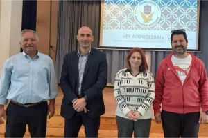 H αξιέπαινη κίνηση για το «Ευ Αγωνίζεσθαι» - Μίλησε στα παιδιά ο Νίκος Σατσιάς
