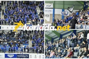 (ΒΙΝΤΕΟ/ΦΩΤΟΣ Kerkida) Ατμόσφαιρα ΤΕΛΙΚΟΥ στο "Θεμιστόκλειο"
