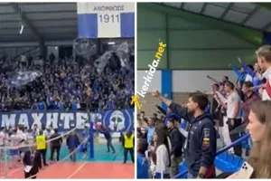 (ΒΙΝΤΕΟ Kerkida) Ρίγη συγκίνησης..."Βαγόρα ζεις, εσύ μας οδηγείς"