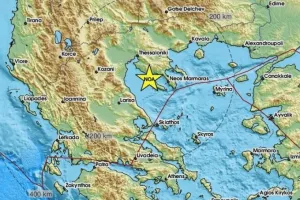 Σεισμός κοντά στα Νέα Μουδανιά - Αισθητός και στη Θεσσαλονίκη