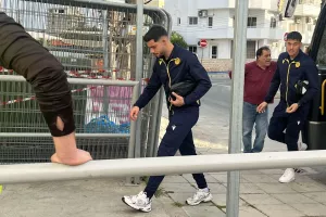 (Φώτος kerkida) Έφτασε... η ΑΕΛ