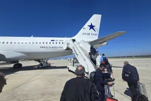 (Βίντεο/Φώτος Kerkida) Πέταξε για Σουηδία η Πάφος!