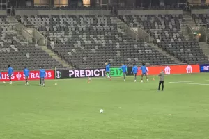 (Βίντεο-Φώτος kerkida) Η προπόνηση της Πάφος FC στη Σουηδία