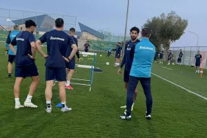 (Βίντεο-Φώτος kerkida) Η πρώτη προπόνηση της Εθνικής με Μάντζιο