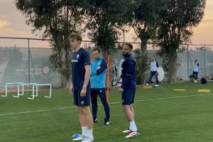 (Βίντεο-Φώτος kerkida) Η πρώτη προπόνηση της Εθνικής με Μάντζιο
