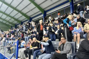 (ΒΙΝΤΕΟ/ΦΩΤΟΣ Kerkida) Ατμόσφαιρα ΤΕΛΙΚΟΥ στο "Θεμιστόκλειο"
