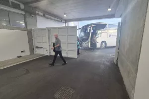 (Φώτος Kerkida) Αφιξη...ΑΕΚ