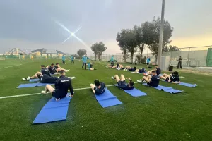 (Βίντεο-Φώτος kerkida) Η πρώτη προπόνηση της Εθνικής με Μάντζιο