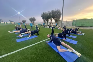 (Βίντεο-Φώτος kerkida) Η πρώτη προπόνηση της Εθνικής με Μάντζιο