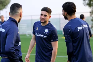 (Βίντεο-Φώτος kerkida) Η πρώτη προπόνηση της Εθνικής με Μάντζιο