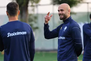 (Βίντεο-Φώτος kerkida) Η πρώτη προπόνηση της Εθνικής με Μάντζιο
