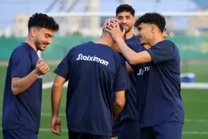 (Βίντεο-Φώτος kerkida) Η πρώτη προπόνηση της Εθνικής με Μάντζιο
