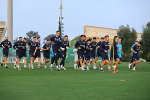 (Βίντεο-Φώτος kerkida) Η πρώτη προπόνηση της Εθνικής με Μάντζιο