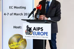 Συνάντηση της AIPS Europe με την Πρόεδρο της Βουλής Αννίτα Δημητρίου
