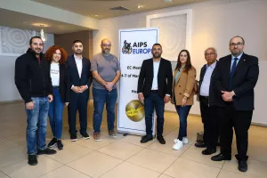 Συνάντηση της AIPS Europe με την Πρόεδρο της Βουλής Αννίτα Δημητρίου