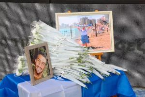 (Φώτος Kerkida) Τίμησαν την μνήμη του Ανδρέα Γεωργίου και της Σαββίνας