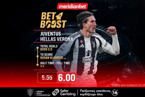 Γιουβέντους-Βερόνα: Bet boost με Βλάχοβιτς και απόδοση 6! – Μην χάσεις την ευκαιρία και άρπαξε το μπόνους σου 