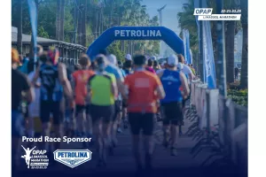Η Πετρολίνα χορηγός διαδρομής Petrolina 10 Km Energy Race  στον ΟΠΑΠ Μαραθώνιο Λεμεσού 