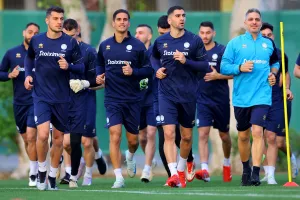 (Βίντεο-Φώτος kerkida) Η πρώτη προπόνηση της Εθνικής με Μάντζιο