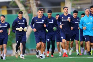 (Βίντεο-Φώτος kerkida) Η πρώτη προπόνηση της Εθνικής με Μάντζιο