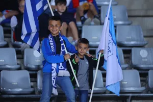 (Φώτος) O κόσμος στο "Στέλιος Κυριακίδης"