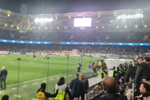Καυτή ατμόσφαιρα... στην "OPAP ARENA" (Βίντεο Kerkida)