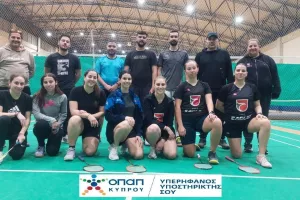 Μπάτμιντον: Θριάμβευσαν Ορέστης Πισσής και Ιωάννα Πισσή!