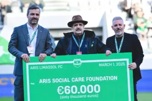 Άρης: Χορηγική υποστήριξη 60.000 στο Ίδρυμα Κοινωνικής Πρόνοιας ARIS