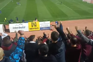 (Βίντεο Kerkida) Τελευταίο σφύριγμα και... "βυσσινί" έκρηξη!