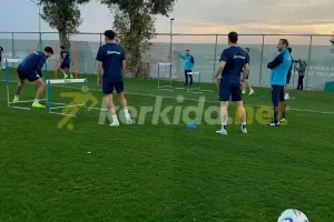 (Βίντεο-Φώτος kerkida) Η πρώτη προπόνηση της Εθνικής με Μάντζιο