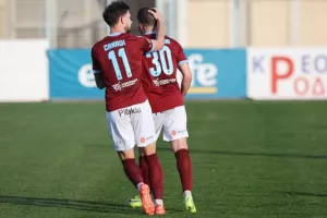 ΕΝΠ-Άρης: Πέρασε από το Παραλίμνι και συνεχίζει την καταδίωξη (φώτος)