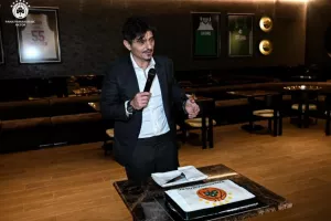 Έκοψε την πρωτοχρονιάτικη πίτα του στο VIP Lounge του ΟΑΚΑ ο Παναθηναϊκός