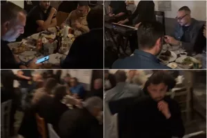 Τους δεξιώθηκε ο Πρόεδρος