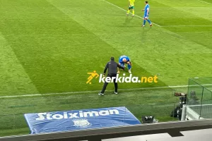 (Φώτος Kerkida) Στο έδαφος ο Μάλε... "σήκω, πάμε" ο Σωφρόνης!