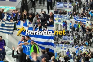 Ο Βούρος σκόραρε και φίλησε την Ελληνική σημαία! 
