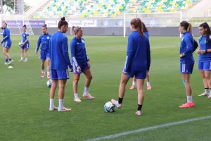 (Φώτος) Η προπόνηση της Εθνικής Γυναικών