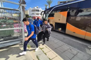 (Φώτος Kerkida) Η άφιξη της Ανόρθωσης στο ''Αμμόχωστος-Επιστροφή''