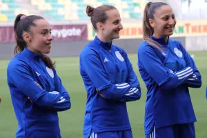 (Φώτος) Η προπόνηση της Εθνικής Γυναικών